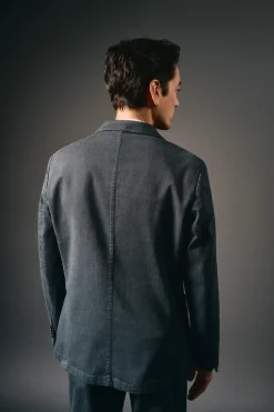 Americana traje algod&oacute;n coordinado