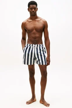 Ba&ntilde;ador hombre estampado rayas