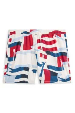Ba&ntilde;ador hombre estampado banderas