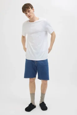 Bermuda denim loose fit