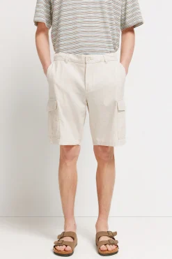 Bermuda lino carto comfort fit