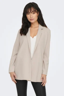Blazer fluida con manga larga