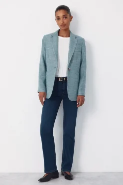 Blazer tejido con textura