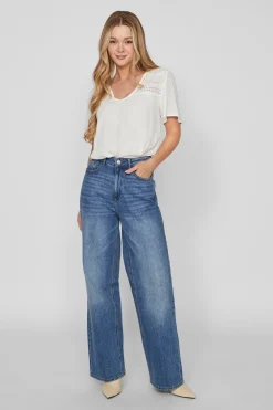 Blusa cuello pico