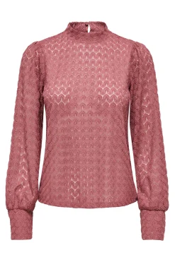 Blusa de encaje