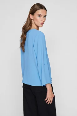 Blusa de manga media