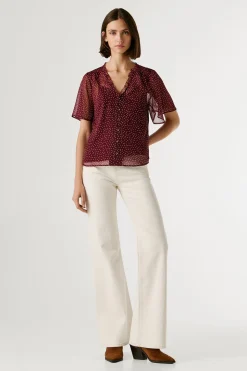 Blusa manga corta