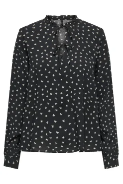 Blusa manga larga
