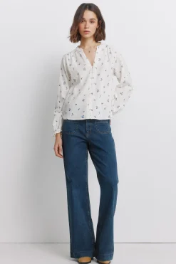 Blusa manga larga