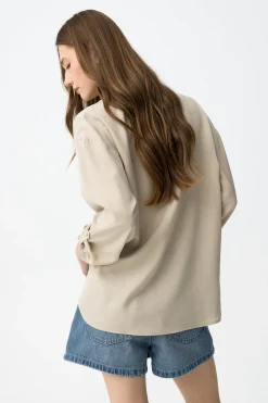 Blusa manga larga