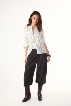Blusa raya tejida