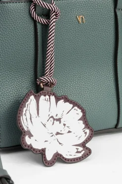 Bolso City con Charm de Flor