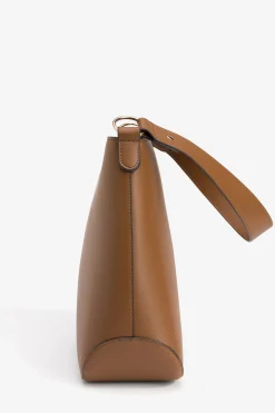 Bolso de Hombro Efecto Piel
