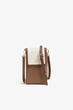 Bolso para Móvil Efecto Piel Tricolor