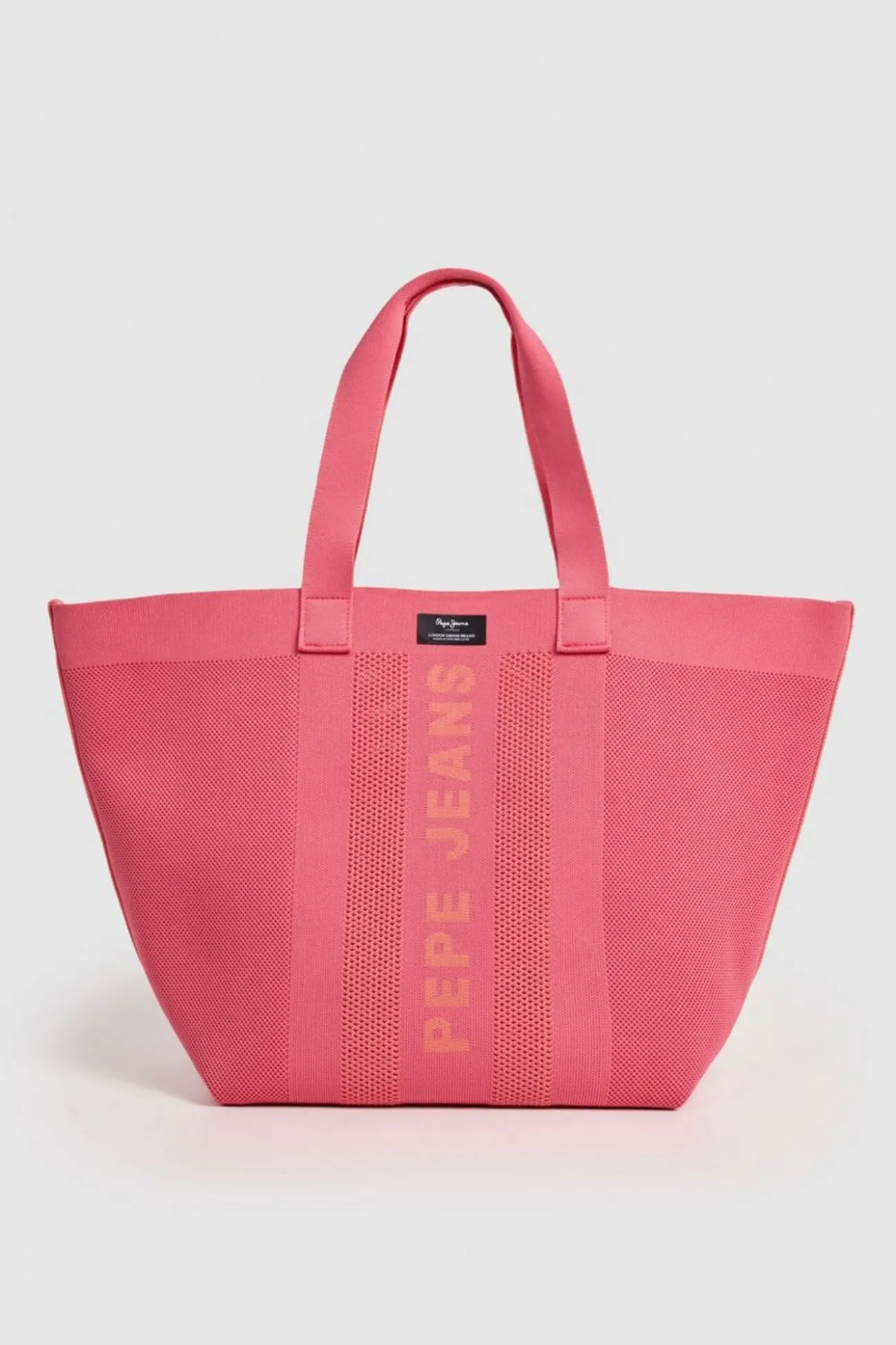 Bolso shopper de malla técnica