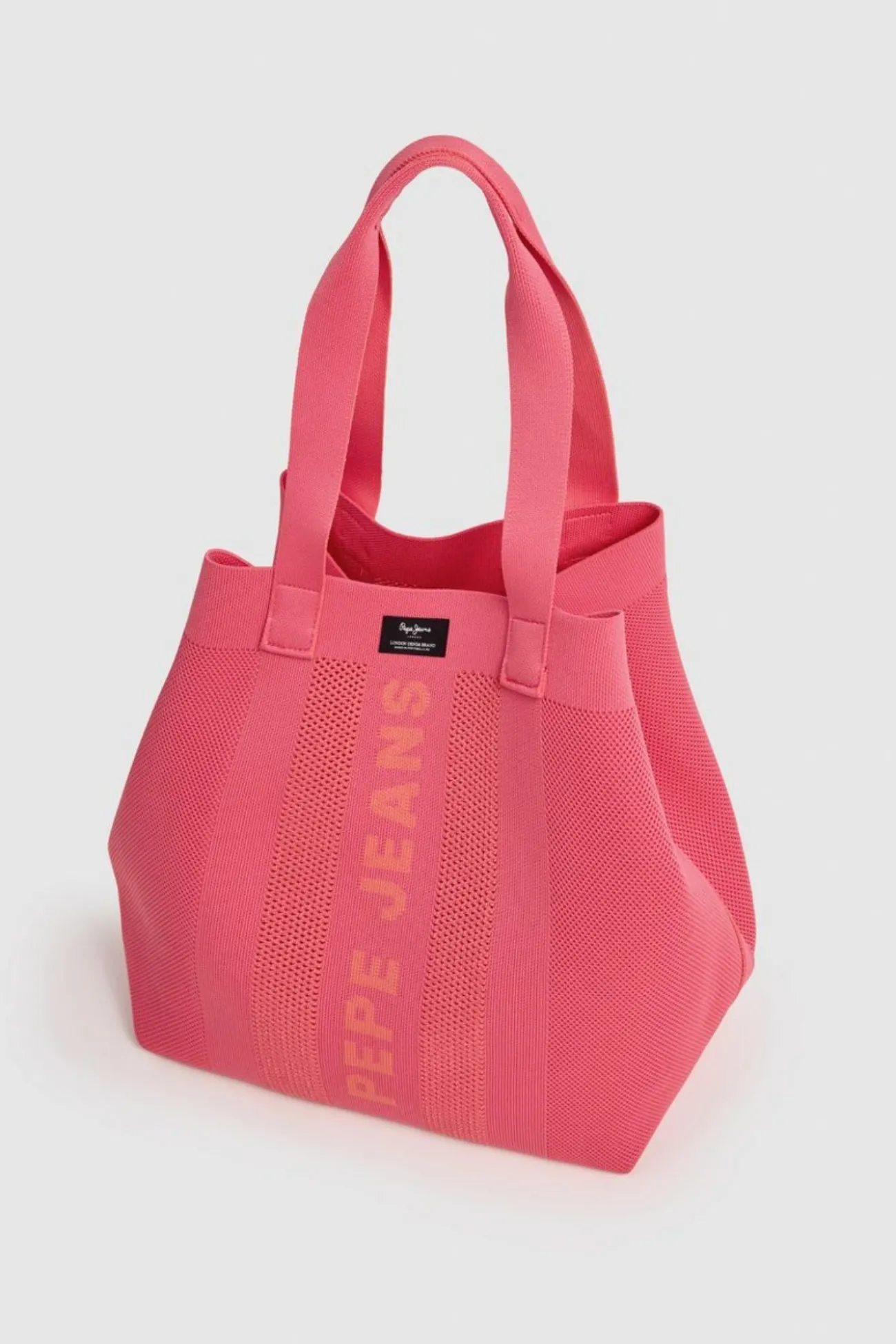 Bolso shopper de malla técnica