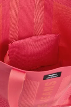 Bolso shopper de malla técnica