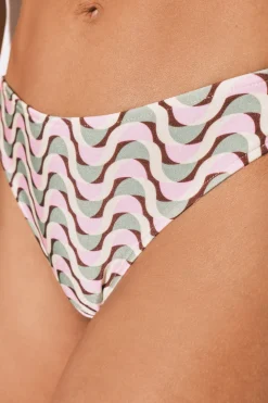 Braga bikini cl&aacute;sica estampado geom&eacute;trico