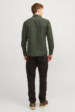 Camisa casual oxford