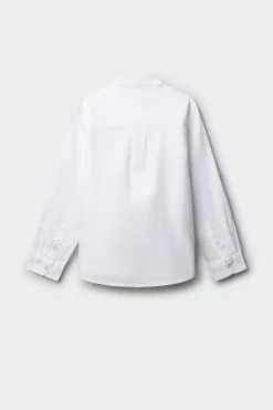 Camisa cuello mao ni&ntilde;o