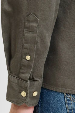 Camisa de sarga regular fit