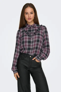Camisa de volantes