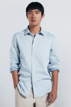 Camisa easy care estructura