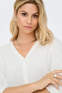 Camisa manga corta 3/4