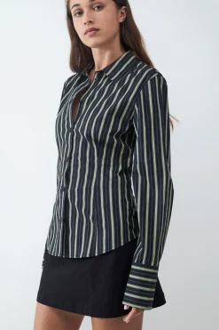 Camisa manga larga rayas