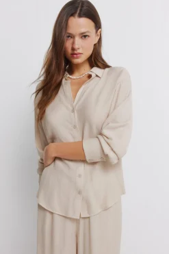 Camisa manga larga rayas
