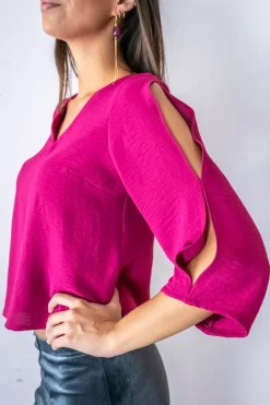 Camisa mangas anchas
