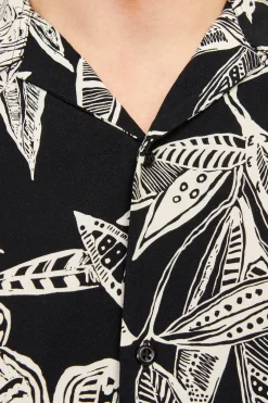 Camisa mangas corta relaxed fit