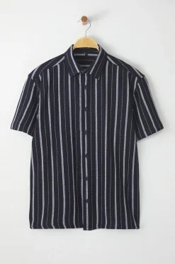 Camisa oversize de manga corta