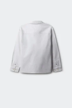 Camisa oxford patch ni&ntilde;o
