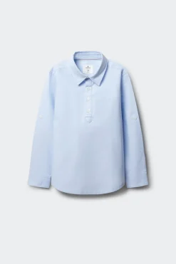 Camisa oxford polera niño