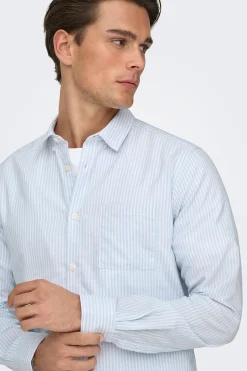 Camisa oxford slim fit
