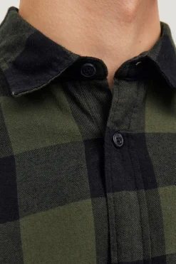 Camisa regular fit cuadros