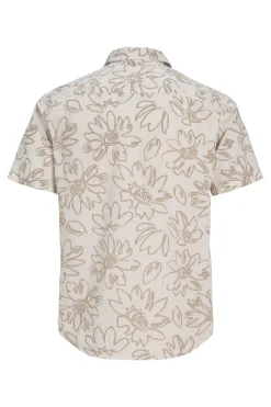 Camisa regular fit estampada