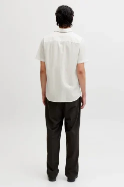 Camisa regular fit lino