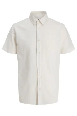 Camisa regular fit lino