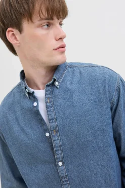Camisa relaxed fit algod&oacute;n