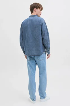 Camisa relaxed fit algod&oacute;n