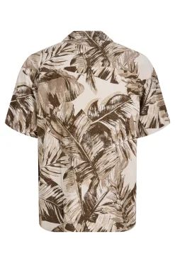 Camisa relaxed fit viscosa