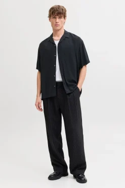 Camisa relaxed fit viscosa