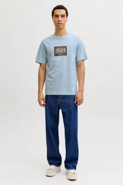 Camiseta b&aacute;sica con logo