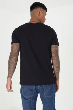 Camiseta b&aacute;sica de manga corta
