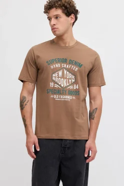Camiseta b&aacute;sica manga corta