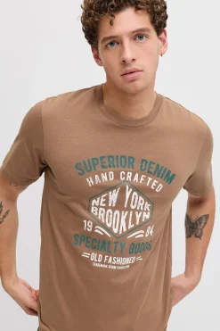 Camiseta b&aacute;sica manga corta
