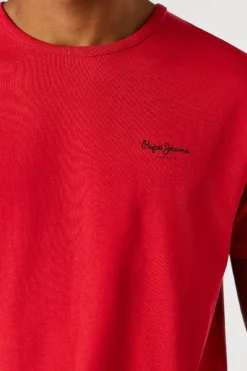 Camiseta b&aacute;sica manga corta logo