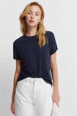 Camiseta b&aacute;sico manga corta